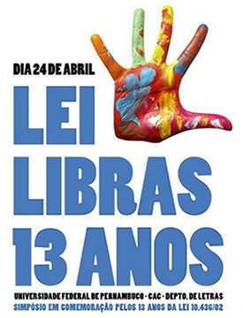 Simpósio Lei de Libras (UFPE) II