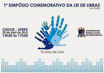 Simpósio Lei de Libras (UFRPE)