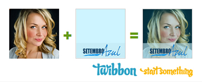Twibbon - Setembro Azul