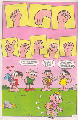 Turma da Mônica - Libras (2)