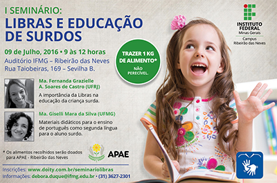 I Seminário Libras - IFMG